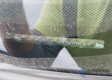 2006 Honda Accord 2.4 Ex z USA, uszkodzony, nr VIN 1HGCM72676A000481